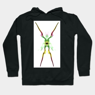 Unique and organic Smoke Art Abstract design Hoodie